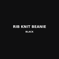 Rib Knit Beanie
